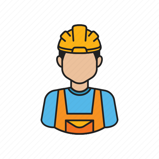 Job, occupation, profession, buliding, porter, worker icon - Download on Iconfinder