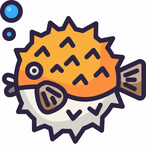 Puffer, fish, aquarium, animal, kingdom, sea, life icon - Download on Iconfinder