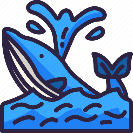 Whale, wild, life, animal, kingdom, sea, mammal icon - Download on Iconfinder
