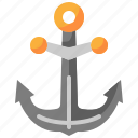 anchor, sailing, boat, transportation, navigation, ship, tool