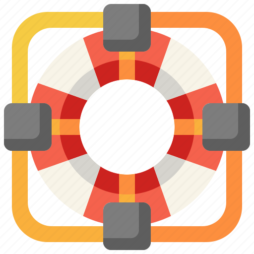 Life, buoy, baywatch, swimming, pool, lifebuoy, lifesaver icon - Download on Iconfinder