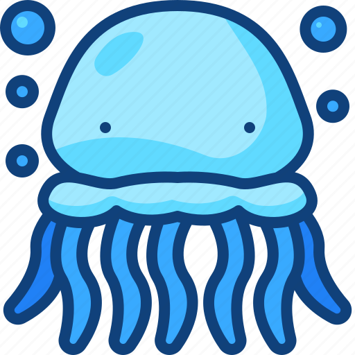 Jellyfish, aquarium, sea, life, aquatic, nature, animal icon - Download on Iconfinder