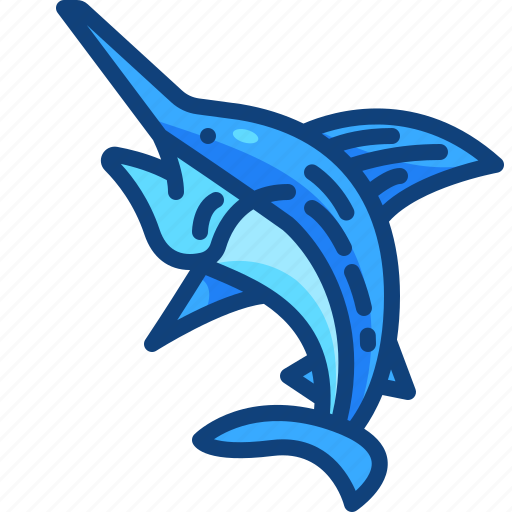 Swordfish, aquarium, sea, life, aquatic, ocean, animals icon - Download on Iconfinder