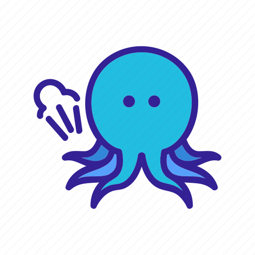 Angry, clam, marine, mollusk, octopus, squid icon - Download on Iconfinder