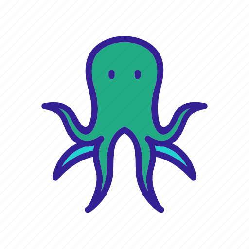 Animal, clam, marine, mollusk, octopus, seafood, swimming icon - Download on Iconfinder