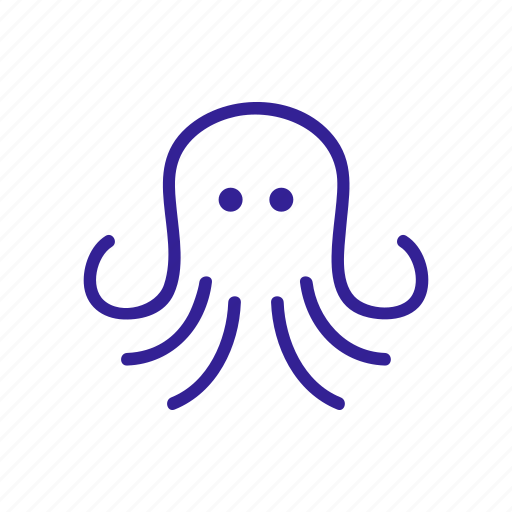 Animal, clam, marine, mollusk, octopus, sea, squid icon - Download on Iconfinder