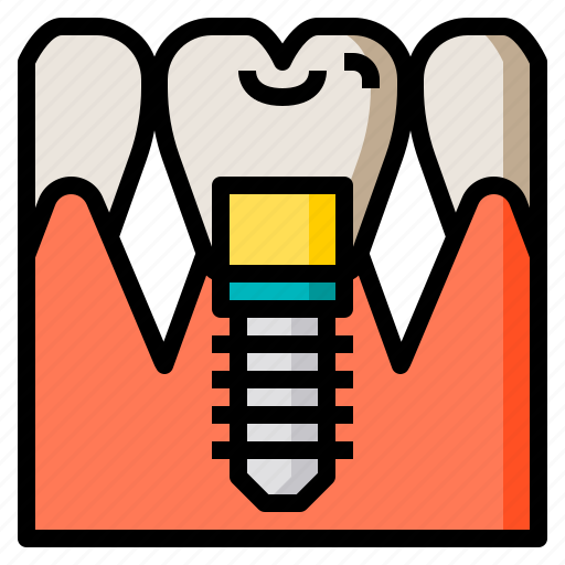 Dentist, health, implants, medical, odontologist, tooth icon - Download on Iconfinder