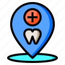dentist, health, medical, odontologist, pin, placeholder, tooth