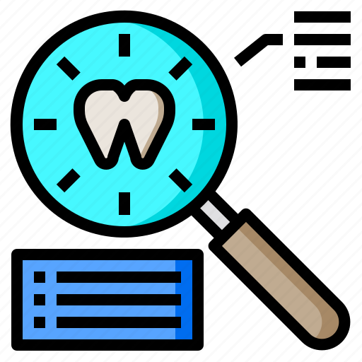 Dentist, find, health, odontologist, search, tooth icon - Download on Iconfinder