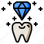 dentist, diamond, healthcare, jewel, odontologist, teeth, tooth 