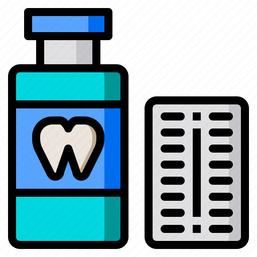 Care, dentist, healthcare, odontologist, pill, teeth, tooth icon - Download on Iconfinder