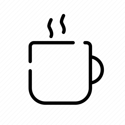 Coffee, drink, milk, morning, mug, tea, warm icon - Download on Iconfinder
