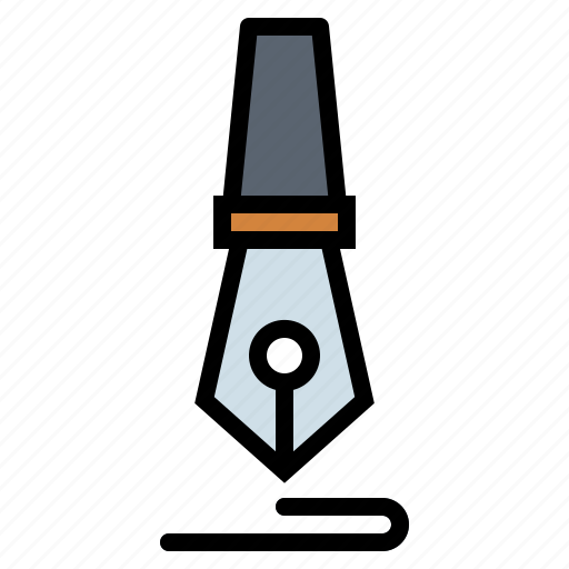 Nib, pen, writer, writing icon - Download on Iconfinder