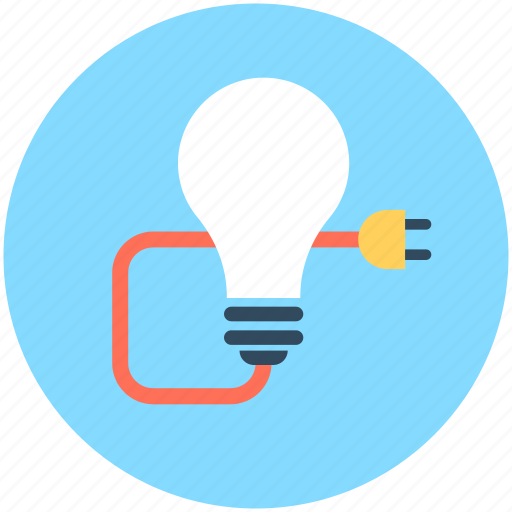 Bulb, bulb light, electricity, light, plug icon - Download on Iconfinder