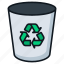 bin, can, delete, empty, recycle, trash 