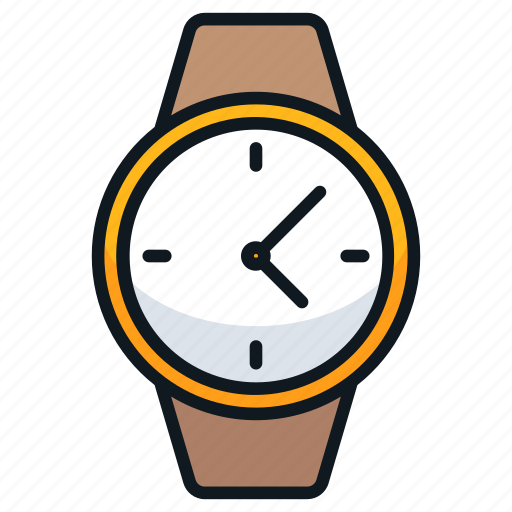 Clock, ticker, time, timepiece, watch, wristwatch icon - Download on Iconfinder