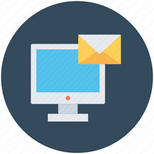 Email, inbox, lcd, message, monitor icon - Download on Iconfinder