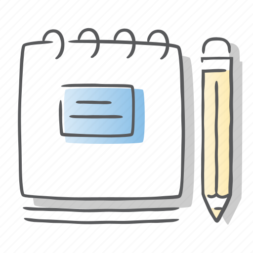 Document, notepad, page, pencil, write icon - Download on Iconfinder