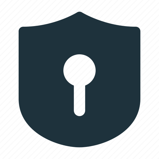 Keyhole, security, shield icon - Download on Iconfinder