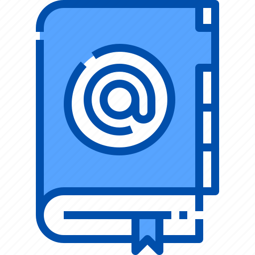 Book, address, contact, list, email icon - Download on Iconfinder