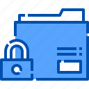 protected, folder, lock, securities, document