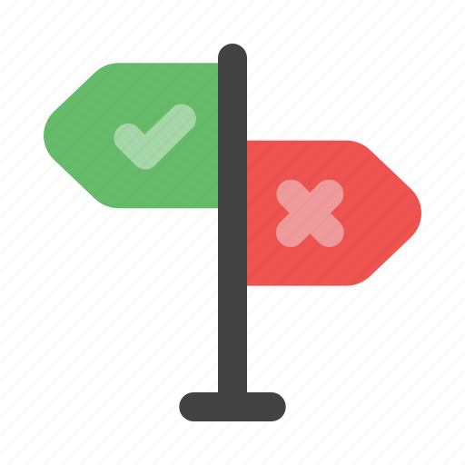 Decision, making, choice, true, false, yes, or icon - Download on Iconfinder