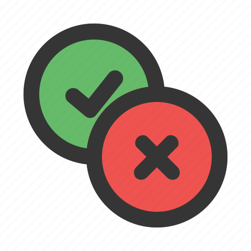 Conflict, yes, no, communications, speech, bubble icon - Download on Iconfinder