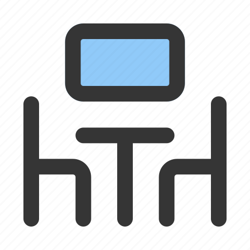 Meeting, room, conference, table, screen icon - Download on Iconfinder