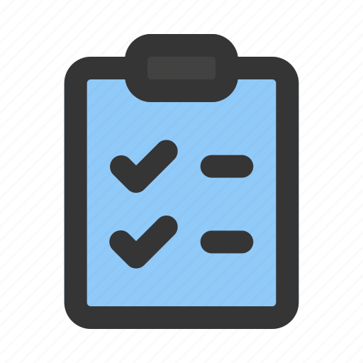 Task, list, checklist, clipboard, survey, checking icon - Download on Iconfinder