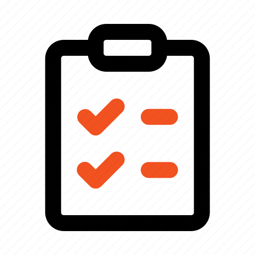 Task, list, checklist, clipboard, survey, checking icon - Download on Iconfinder