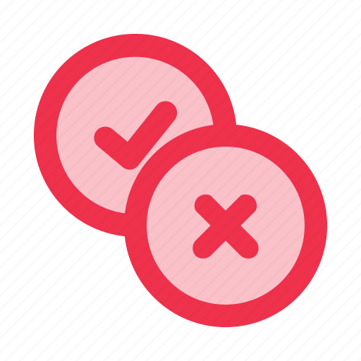 Conflict, yes, no, communications, speech, bubble icon - Download on Iconfinder