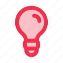 idea, light, bulb, invention, conclusion