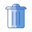 delete, remove, trash bin, trash can 