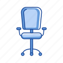chair, furniture, management, office chair 