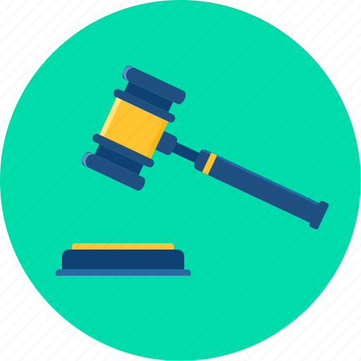 Business, gavel, hammer, court, judge, justice, law icon - Download on Iconfinder