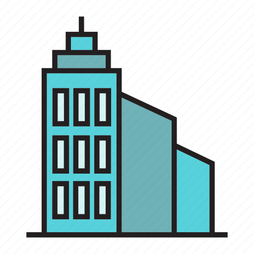 Building, condo, construction, edifice, office, residence, tower icon - Download on Iconfinder