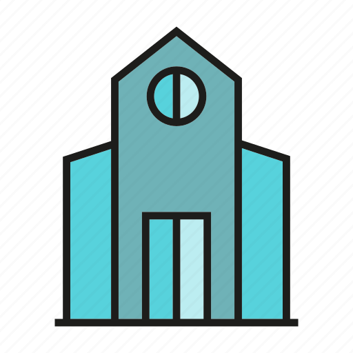 Building, church, home, house, office, residence, tower icon - Download on Iconfinder