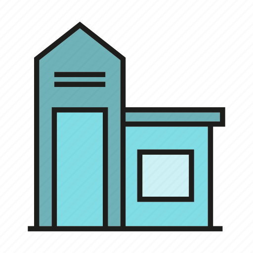 Building, construction, home, hostel, house, real estate, residence icon - Download on Iconfinder