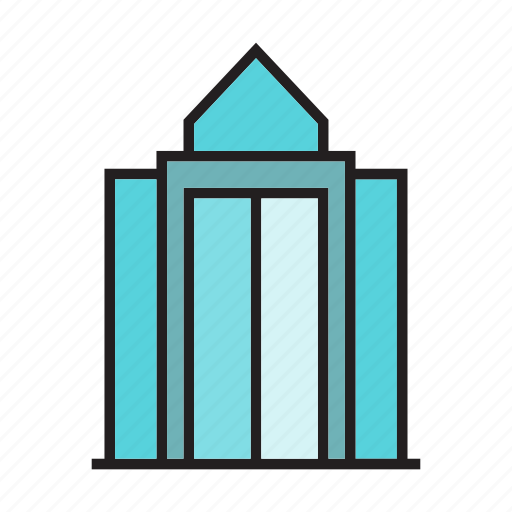 Apartment, building, home, house, office, residence, tower icon - Download on Iconfinder