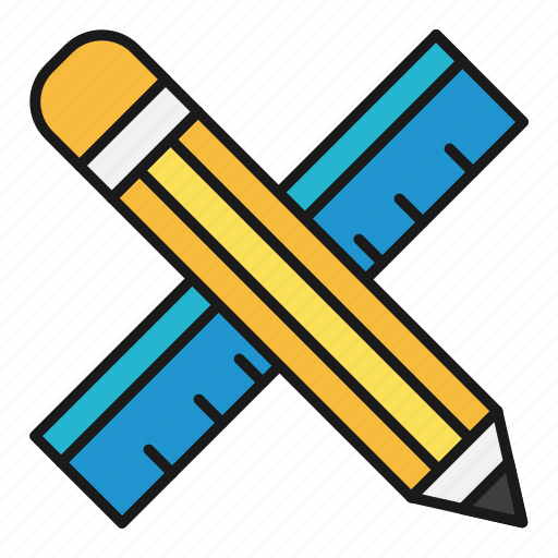 Office, pen, pencil, planning, rulers icon - Download on Iconfinder