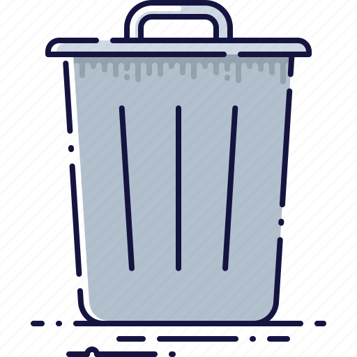Basket, clean, delete, dustbin, junk, recycle, trash icon - Download on Iconfinder