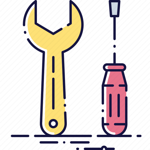 Config, configuration, repair, screwdriver, settings, tool, wrench icon - Download on Iconfinder