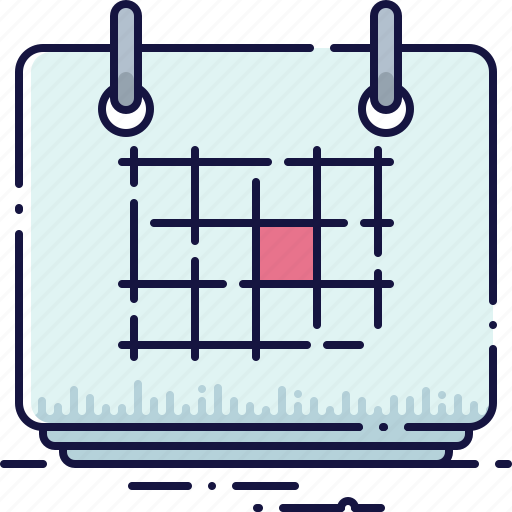 Agenda, binder, calendar, event, graphic, month, reminder icon - Download on Iconfinder