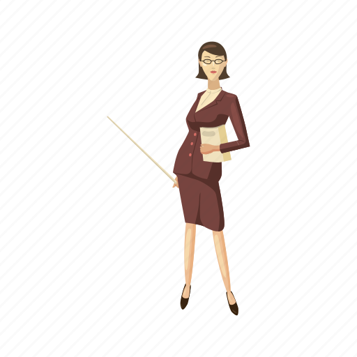 Business, businesswoman, cartoon, female, people, person, woman icon - Download on Iconfinder