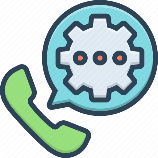 Service, phone, helpline, operator, cogwheel, technical, call center icon - Download on Iconfinder