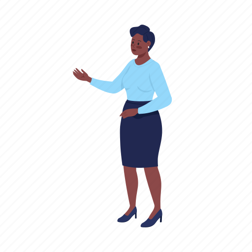 Professional executive, manager, confident woman, bussinesswoman illustration - Download on Iconfinder