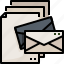 communications, email, envelope, interface, mail, message, messages 
