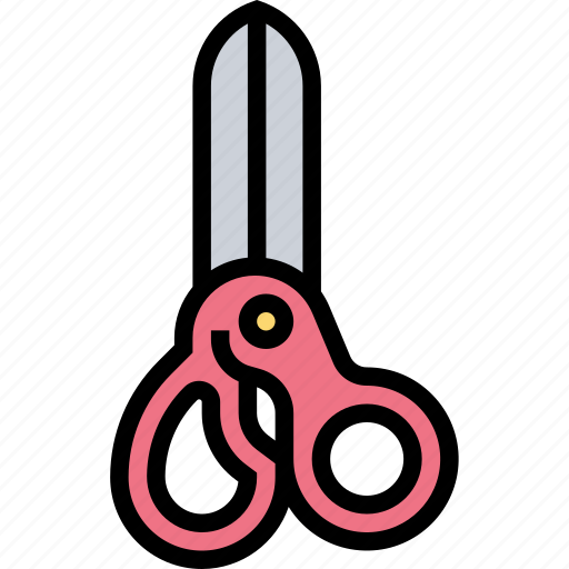 Scissors, cut, sharp, blade, equipment icon - Download on Iconfinder