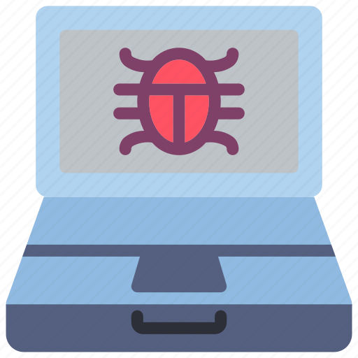 Computer, equipment, laptop, office, pc, virus icon - Download on Iconfinder