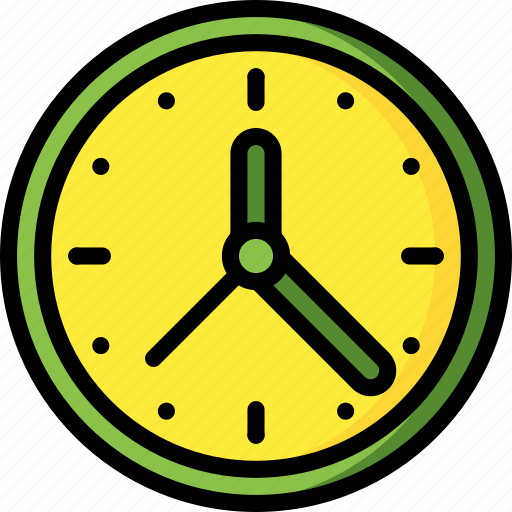 Clock, equipment, office, time icon - Download on Iconfinder
